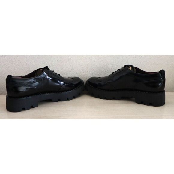 Franco Sarto Women's Sz 8M Black Synthetic L-Balinoxfrd Oxford Shoes - Picture 8 of 10